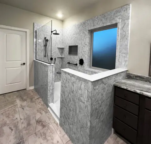 Custom Showers in Texas
